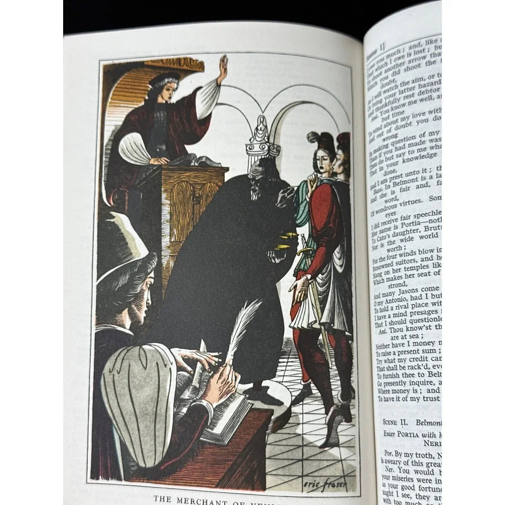 The Complete Works of William‎ Shakespeare Alexander Text Eric Fraser Illus 1980